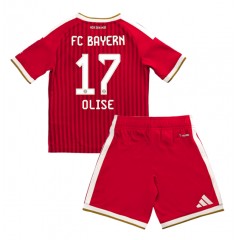Stroje piłkarskie Bayern Munich Michael Olise #17 Koszulka Podstawowej dla dzieci 2026-27 Krótki Rękaw (+ szorty)